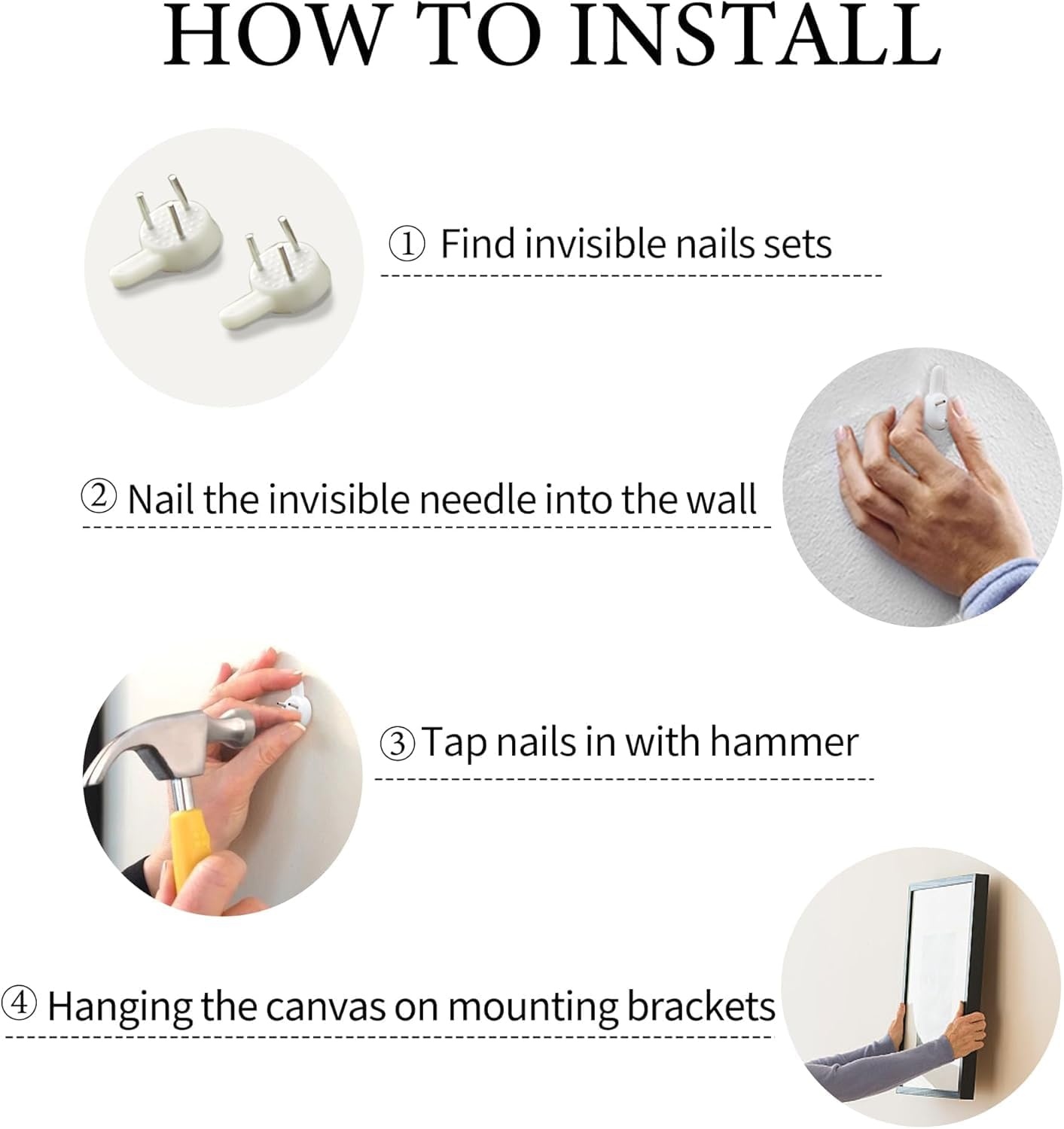 Set van 3 Moderne Canvas Schilderijen - Rode Bloemen (29% Korting)