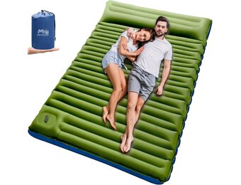 Zelfopblazende Slaapmat 2p - 12cm Dik - 34% Korting!