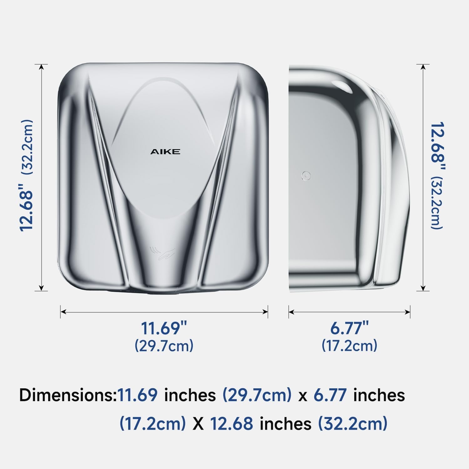 Elektrische Handendroger 7 Sec Droog - 35% Korting!