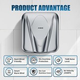 Elektrische Handendroger 7 Sec Droog - 35% Korting!