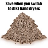 Elektrische Handendroger 7 Sec Droog - 35% Korting!