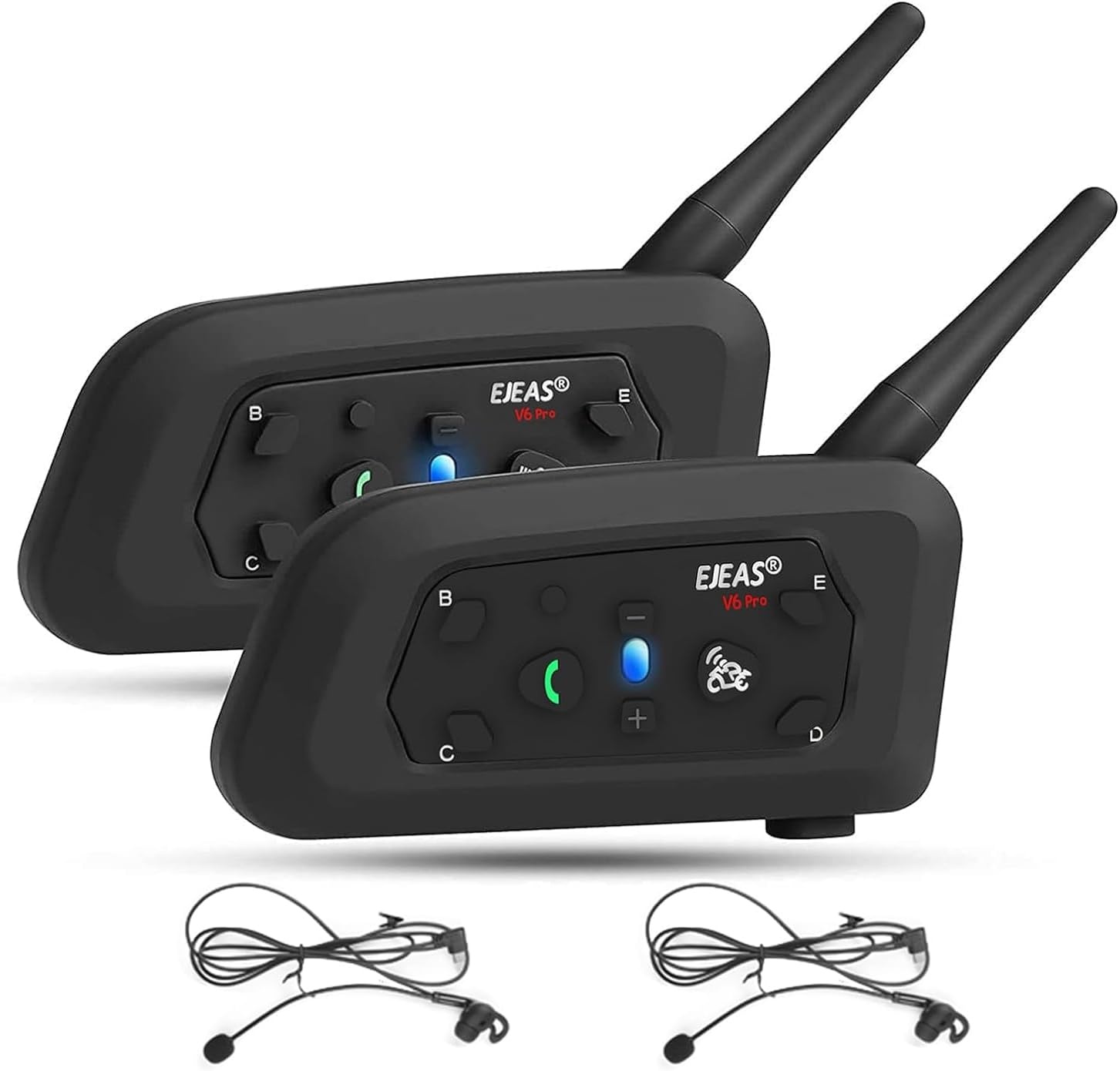 Scheidsrechter Intercom Bluetooth (2-pack) - 34% Korting!