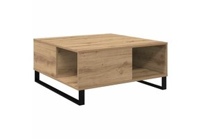 vidaXL Salontafel Artisanaal Eikenhout - 36% Korting!