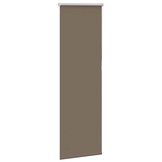 VidaXL Verduisterend Rolgordijn Koffie 50x150cm - 56% Korting