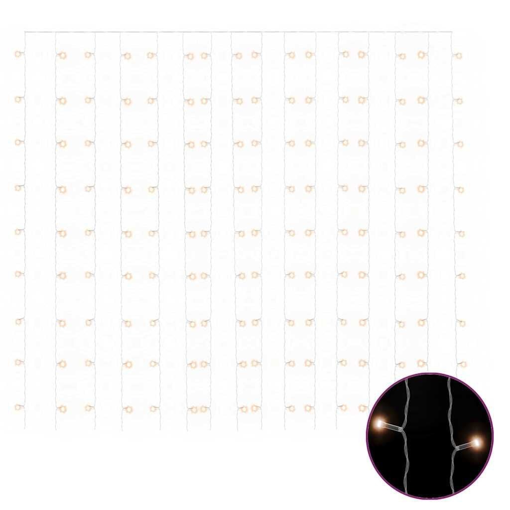 Lichtsnoergordijn 300 LED's Warmwit 3x3m - 57% Korting