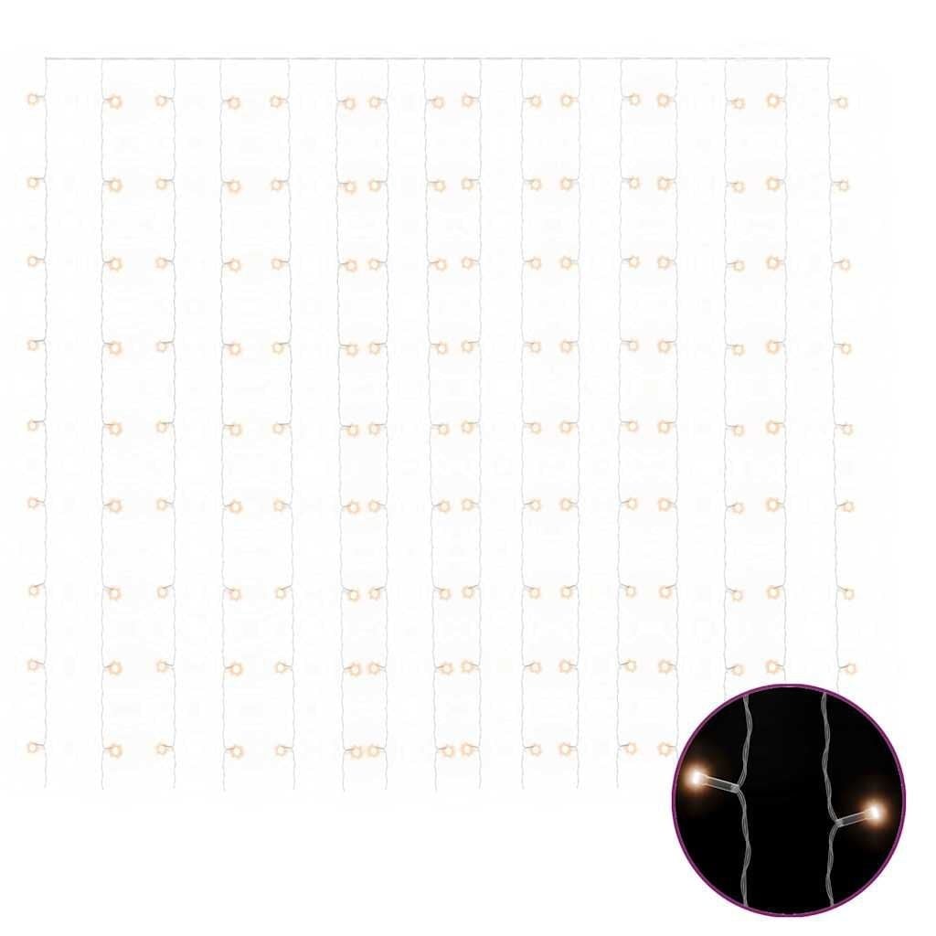 Lichtsnoergordijn 300 LED's Warmwit 3x3m - 57% Korting