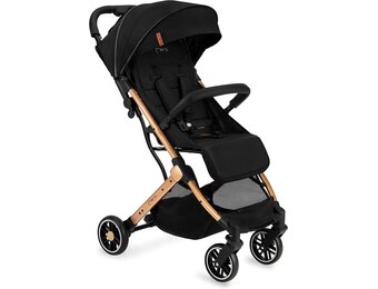 Opvouwbare Kinderwagen Zwart/Goud - 59% Korting!