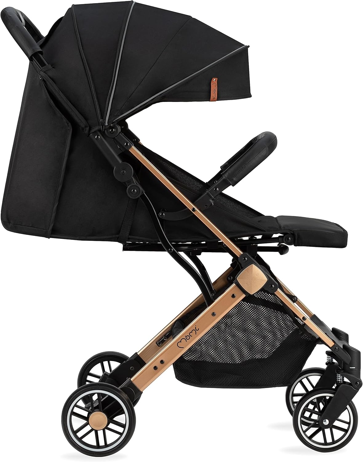 Opvouwbare Kinderwagen Zwart/Goud - 59% Korting!