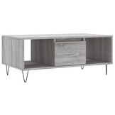 vidaXL Salontafel Grijs Sonoma 68% Korting!