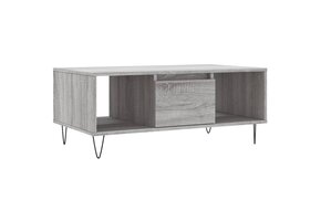 vidaXL Salontafel Grijs Sonoma 68% Korting!
