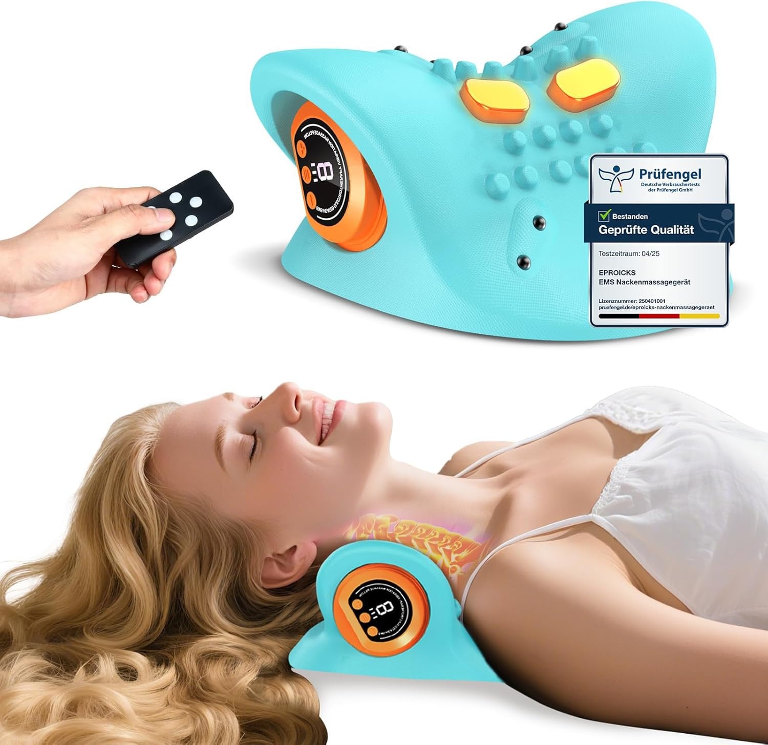 Nekmassageapparaat met Warmte & 29% Korting