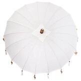 vidaXL Balinese Parasol Crème - 35% Korting!
