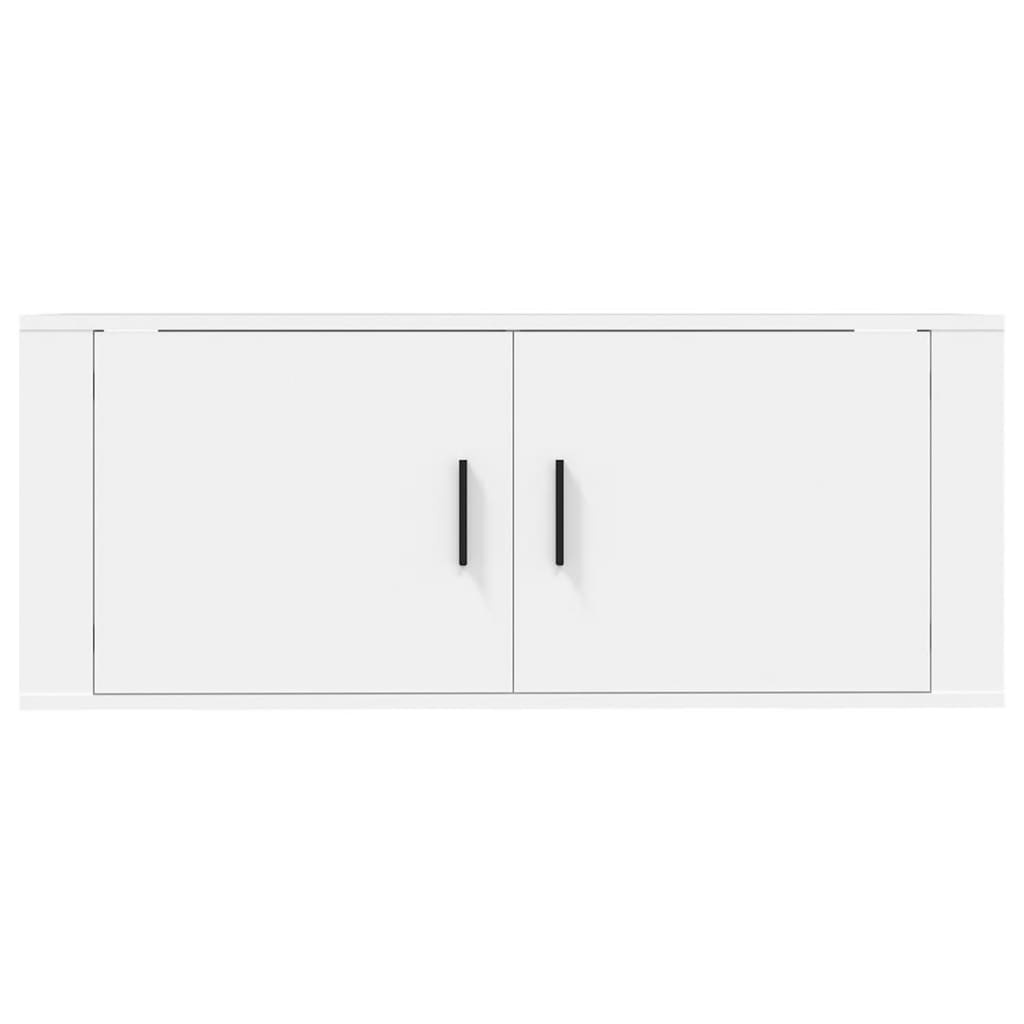 Tv-wandmeubel Wit 100x34,5x40 cm - 60% Korting
