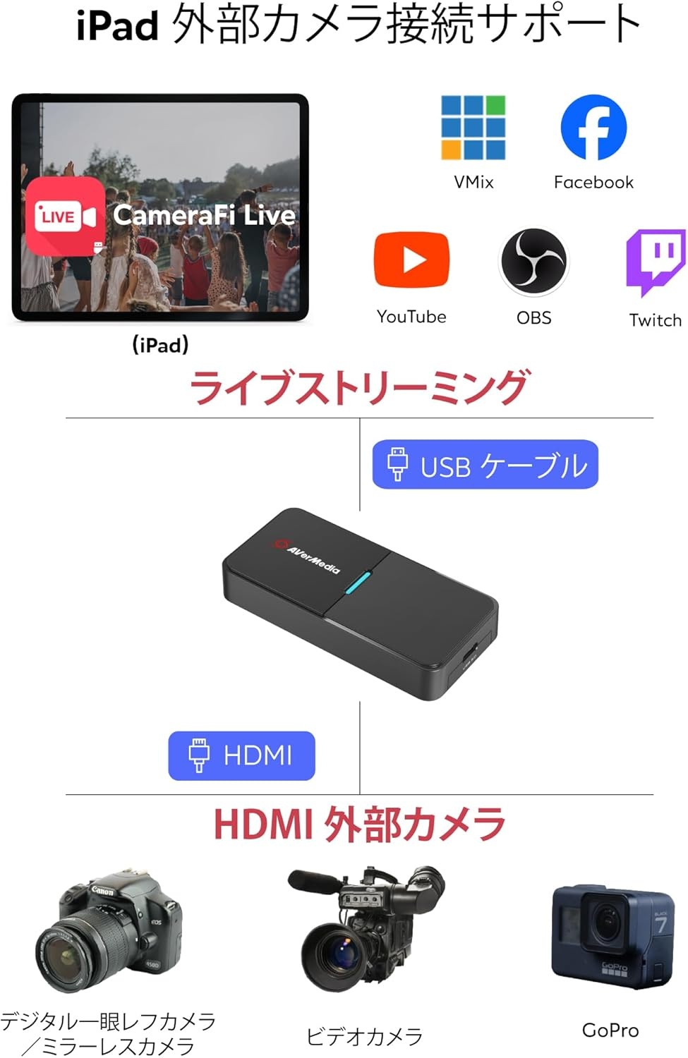 AverMedia Live Streamer Cap 4K BU113 - 29% Korting!