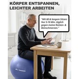 Trideer Yogabal - diverse maten & kleuren | 32% Korting