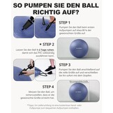 Trideer Yogabal - diverse maten & kleuren | 32% Korting