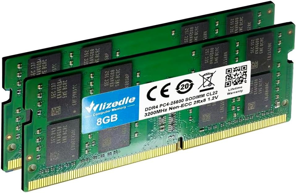 DDR4 Laptop RAM 16GB Kit (2x8GB) 3200MHz - 35% Korting!