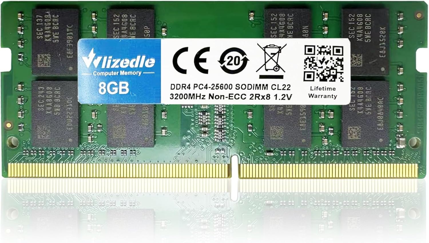 DDR4 Laptop RAM 16GB Kit (2x8GB) 3200MHz - 35% Korting!