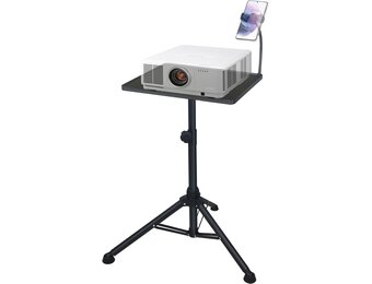 Verstelbare Projectorstandaard 61-102cm met Lade - 30% Korting!