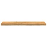 vidaXL Vensterbanken 2 st 110x30x2 cm massief eikenhout lichtbruin