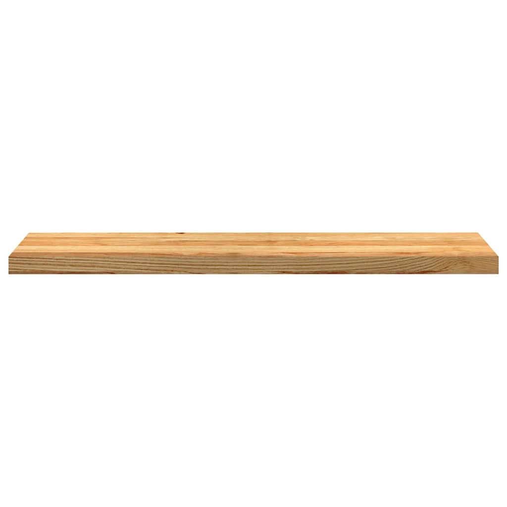 vidaXL Vensterbanken 2 st 110x30x2 cm massief eikenhout lichtbruin