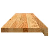 vidaXL Vensterbanken 2 st 110x30x2 cm massief eikenhout lichtbruin