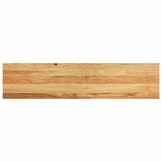 vidaXL Vensterbanken 2 st 110x30x2 cm massief eikenhout lichtbruin