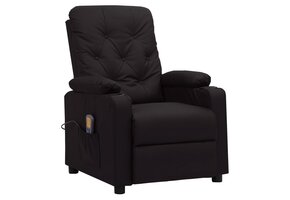 vidaXL Massagestoel Leerlook Zwart - 47% Korting