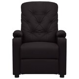 vidaXL Massagestoel Leerlook Zwart - 47% Korting