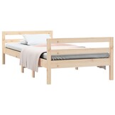 VidaXL Grenenhouten Bedframe 75x190cm - 47% Korting
