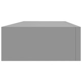 vidaXL Wandschap met Lade - 60cm - Grijs - 69% Korting