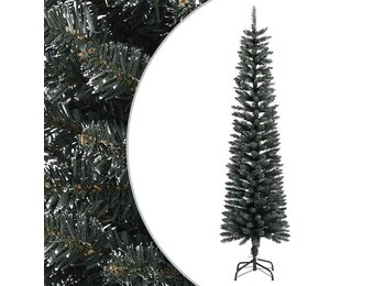 Smalle Kunstkerstboom 180cm PVC - 59% Korting