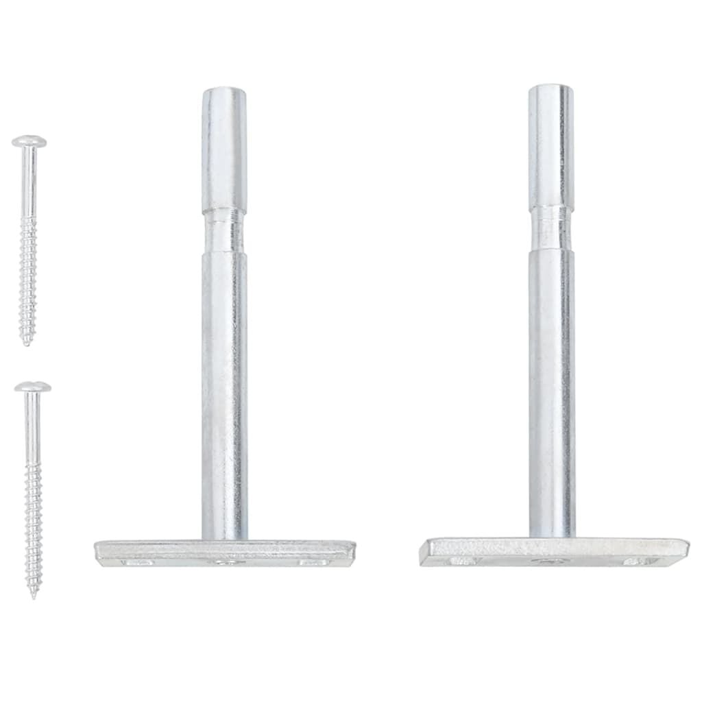 vidaXL Wandschap met Lade - 60cm - Grijs - 69% Korting
