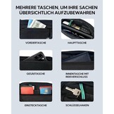 Zwarte Nylon Heuptas (Heren/Dames) - 55% Korting!