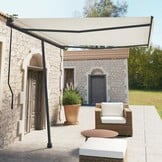 vidaXL Luifelpaalset 300x245 cm - 76% Korting!