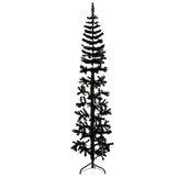 VidaXL Halve Kunstkerstboom 240cm Zwart - 46% Korting