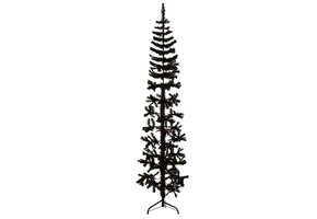 VidaXL Halve Kunstkerstboom 240cm Zwart - 46% Korting