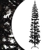 VidaXL Halve Kunstkerstboom 240cm Zwart - 46% Korting