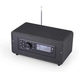 BEA103-028 LCD-scherm FM/DAB+ radio/Bluetooth/USB/AUX IN lichtzwarte radio met afstandsbediening en dual-alarm-modus