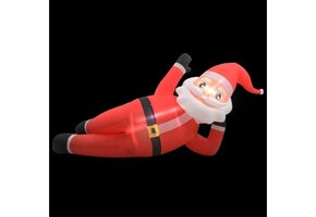 vidaXL XXL Opblaasbare Kerstman 360cm Rood - 82% Korting