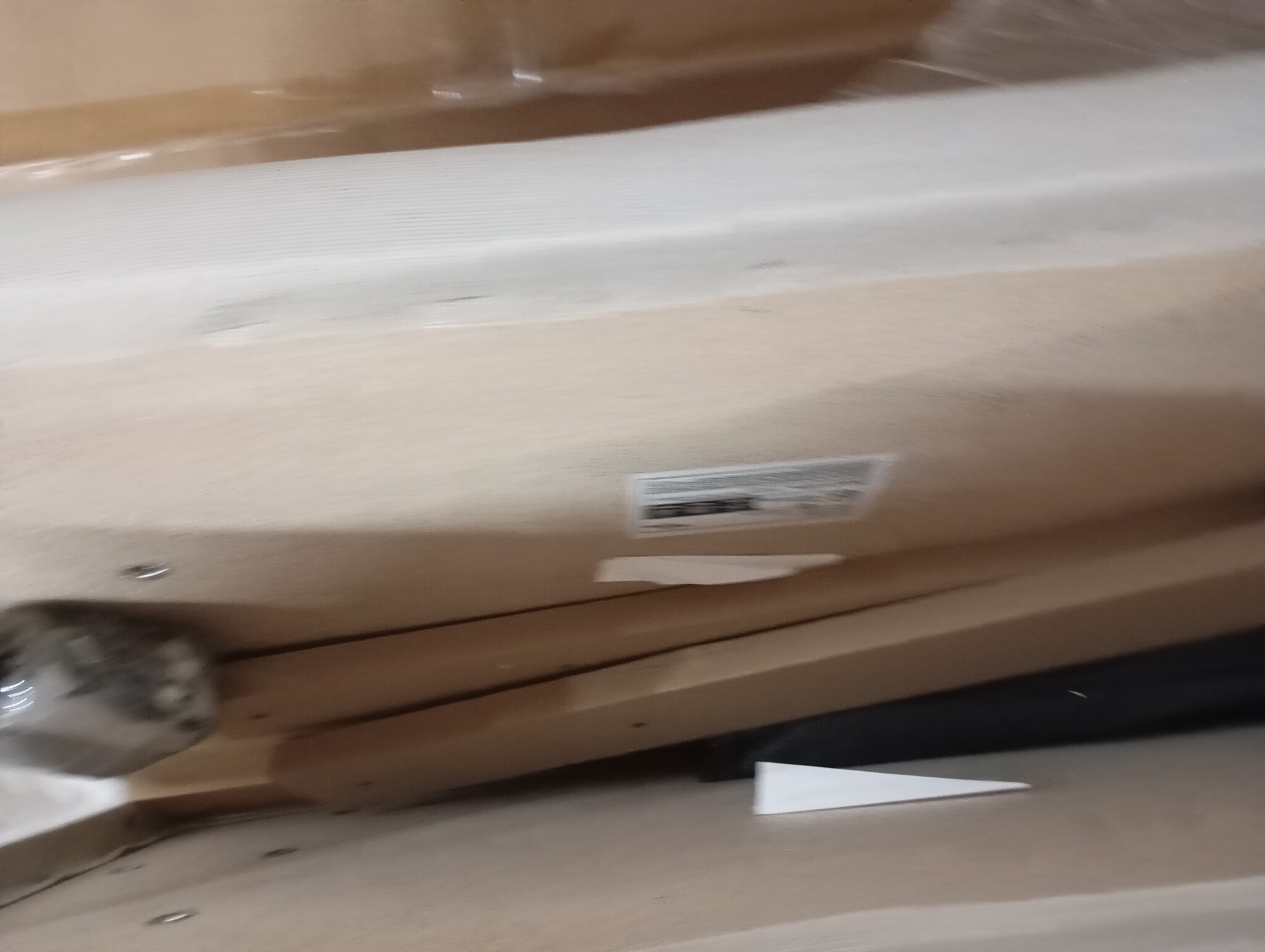 vidaXL Hoofdborden 2 st 72x5x78/88 cm stof crèmekleurig