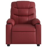 vidaXL Fauteuil Kunstleer Wijnrood - 41% Korting