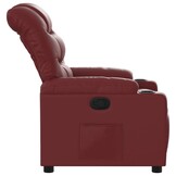 vidaXL Fauteuil Kunstleer Wijnrood - 41% Korting