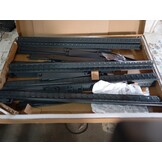 vidaXL Hoekrek 5-laags staal en bewerkt hout antracietkleurig