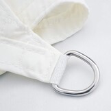 SUNNY GUARD Zonnezeil Zonnescherm Rechthoekig 4x6m Waterdicht Winddichte UV-bescherming voor patio,Tuin, Buitenkant, Terras, Kleur beige