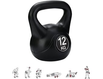 Kettlebell-Gewicht met Ergonomische Handgreep, Kettlebell-Halter voor Spiertraining Thuis en in de Sportschool