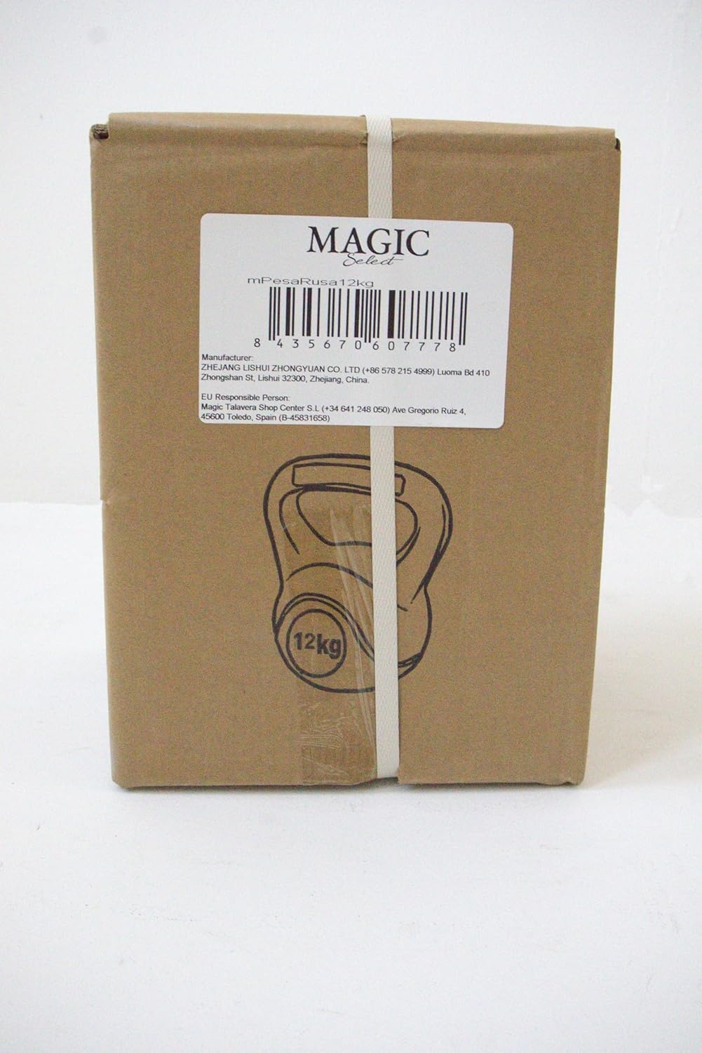 Kettlebell-Gewicht met Ergonomische Handgreep, Kettlebell-Halter voor Spiertraining Thuis en in de Sportschool