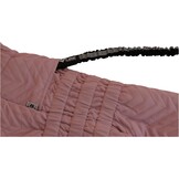 Warme hondenjas dubbele lagen hondenvest, 11 poten bedekt winddicht waterdicht reflecterend warm hondenvest outdoor schaatsen hondenkostuum voor kleine middelgrote grote honden lotus roze 3XL