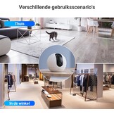 EZVIZ C60p 2K+2K 360° Indoor Beveiligingscamera Binnen Wifi met Dubbele Lens, Automatische Tracking, Persoonsdetectie, Tweerichtingsaudio, 10m Nachtzicht, Patrouille/Privacymodus, Wifi 6