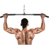 Lat Pulldown Bar, Trekstang Kabelmachine Bijlagen voor Home Gym Multifunctionele Lat Balk Fitness-Pull-Upstang Krachttraining